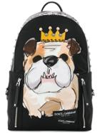 Dolce & Gabbana Bulldog Backpack - Black