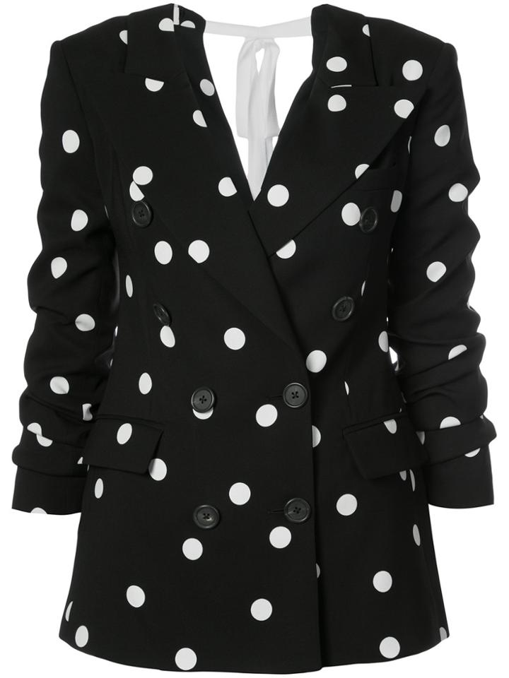Monse Polka-dot Boxy Blazer - Black