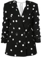Monse Polka-dot Boxy Blazer - Black