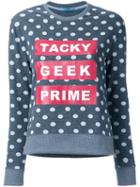 Guild Prime 'tacky Geek Prime' Sweatshirt, Women's, Size: 34, Grey, Polyester