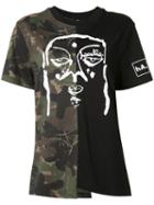 Haculla Printed Pieced T-shirt, Women's, Size: Medium, Green, Cotton