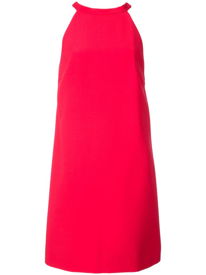 Miu Miu Halterneck Dress - Red