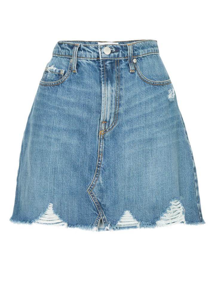 Nobody Denim Piper Skirt Decadent - Blue