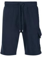 Cp Company Slim-fit Lens Shorts - Blue