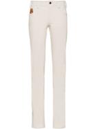 Prada Stretch Technical Fabric Trousers - White