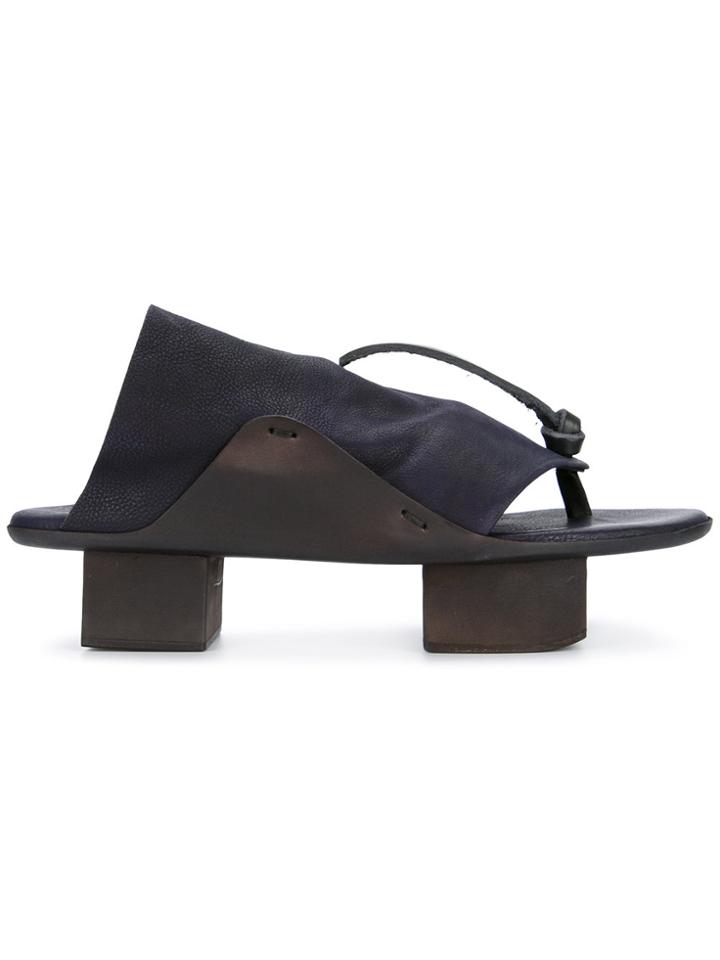 Uma Wang Opanca Sandals - Blue