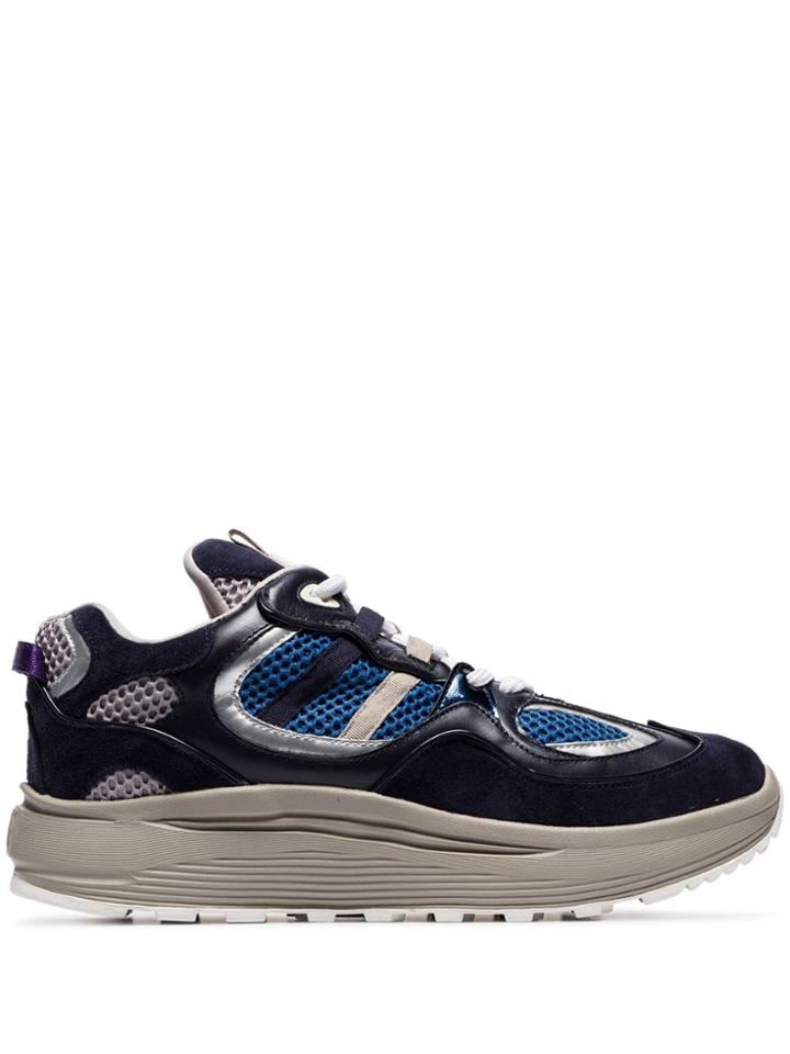 Eytys Blue Suede Jet Turbo Sneakers