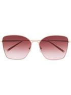 Longchamp Gradient Lense Sunglasses - Gold