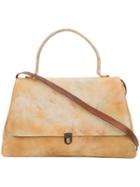 Cherevichkiotvichki Double Prism Lock Bag, Women's, Nude/neutrals, Calf Leather