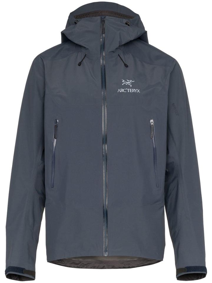 Arc'teryx Grey Beta Sl Hybrid Jacket - Blue