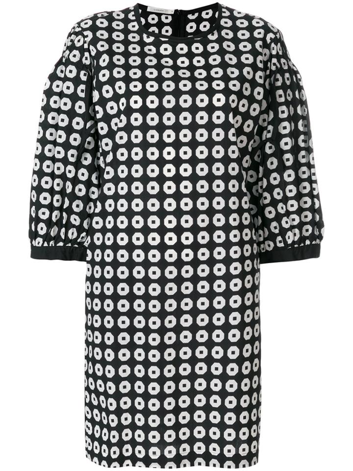 Lareida All-over Print Dress - Black