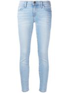 Current/elliott Skinny Jeans, Women's, Size: 28, Blue, Cotton/polyester/spandex/elastane