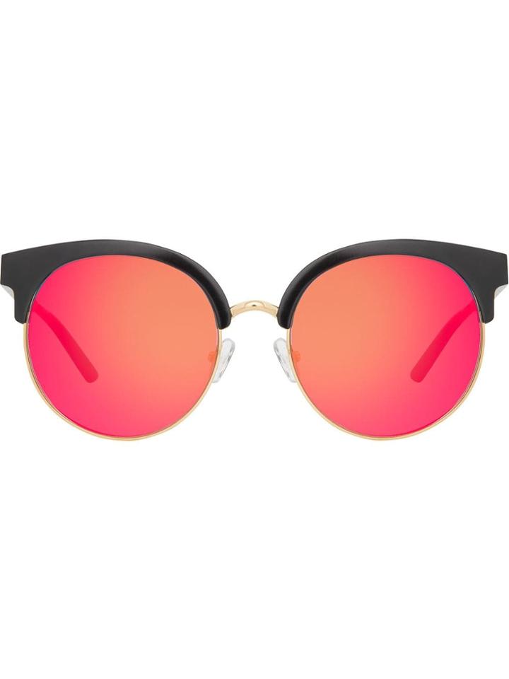 Matthew Williamson Round Frame Sunglasses - Black