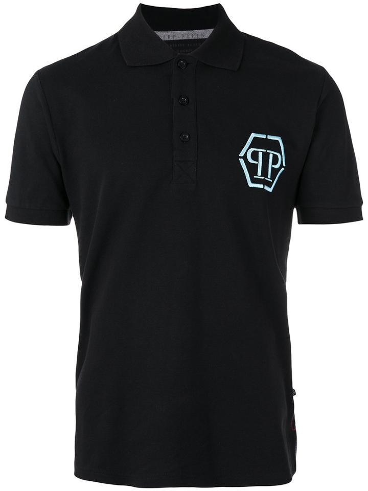 Philipp Plein - 'dark' Polo Shirt - Men - Cotton - L, Black, Cotton