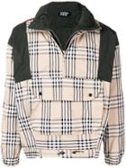 Andrea Crews Checked Sweater - Neutrals