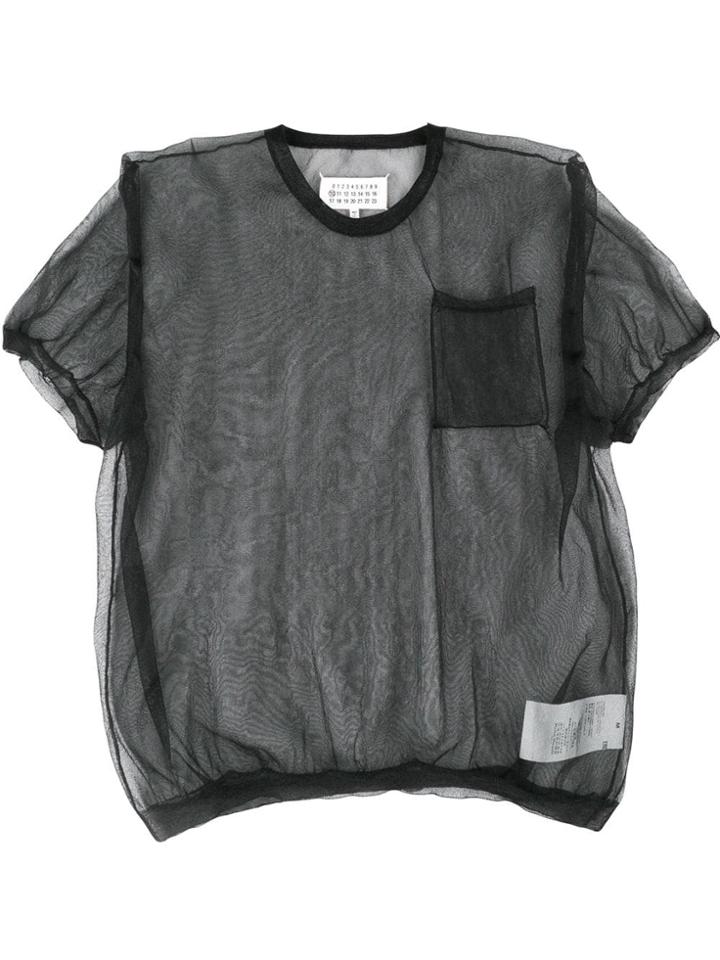 Maison Margiela Sheer T-shirt - Black