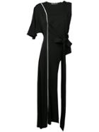 Valery Kovalska Asymmetric Longline Top - Black
