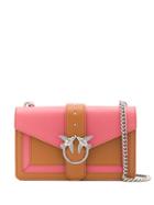 Pinko Love Bag Shoulder Wallet - Brown