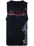 Haider Ackermann Rock Print Vest - Black