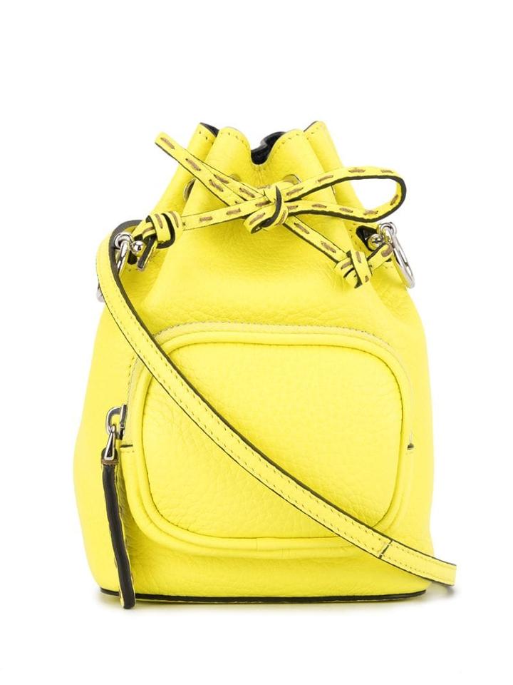 Fendi Mon Tresor Mini Bucket Bag - Yellow