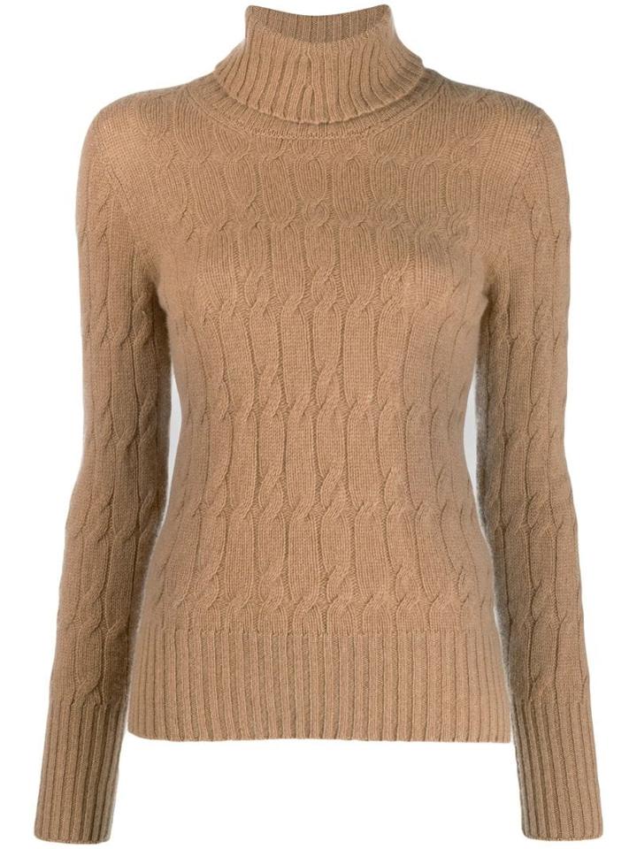 Drumohr Cable-knit Jumper - Neutrals