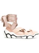 Red Valentino Red (v) Ballerinas Sneakers - Neutrals