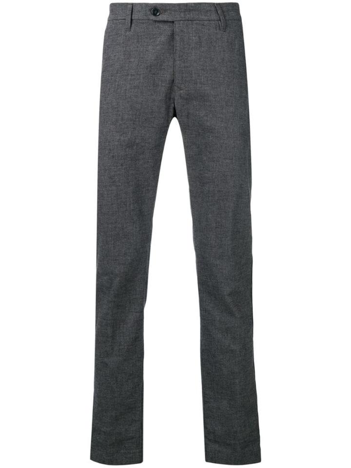 Al Duca D'aosta 1902 Melange Knit Style Trousers - Grey