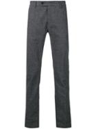Al Duca D'aosta 1902 Melange Knit Style Trousers - Grey