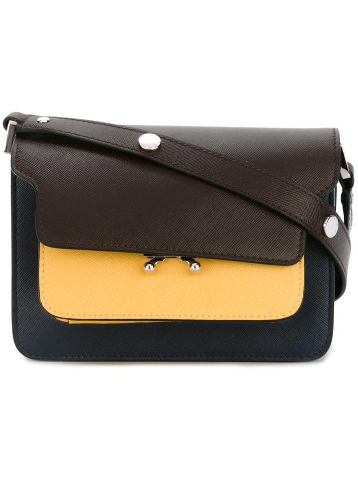Marni Mini 'trunk' Shoulder Bag, Women's, Yellow