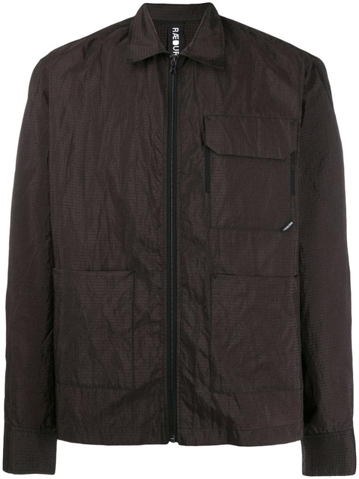 Raeburn Zipped Shirt Jacket - Black