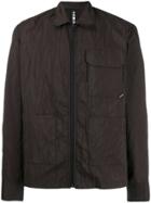Raeburn Zipped Shirt Jacket - Black