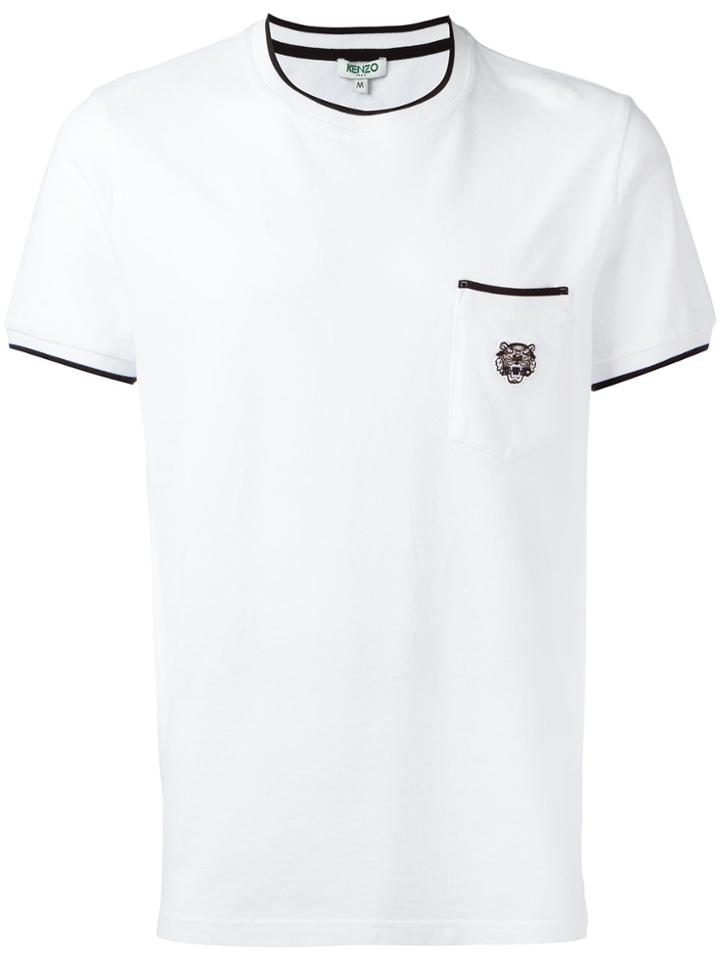 Kenzo Tiger Pocket T-shirt - White