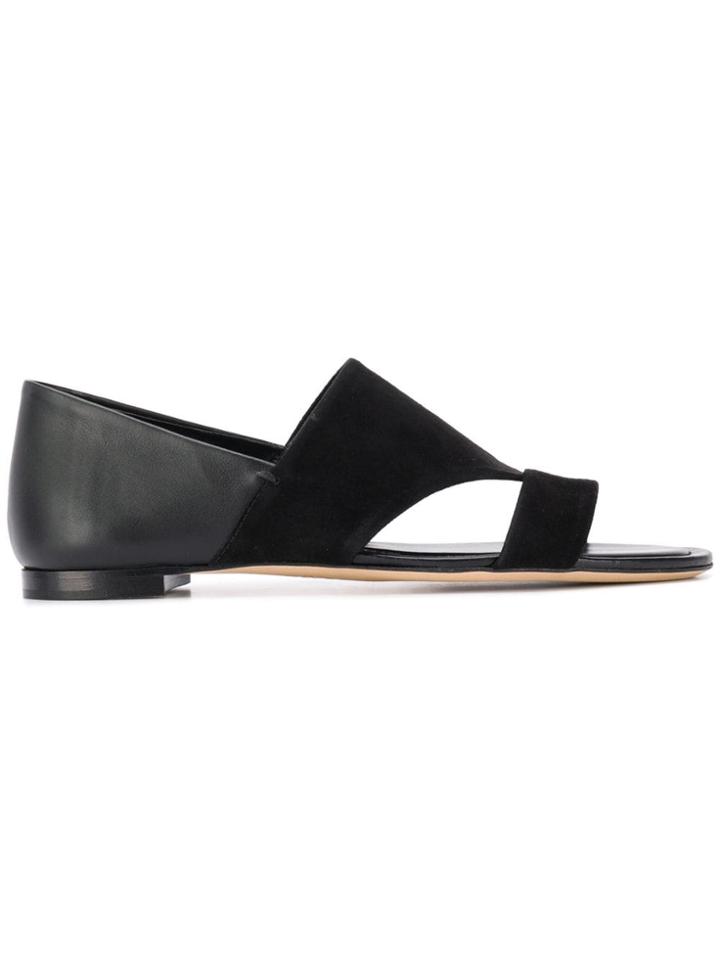Tod's Cut-out Sandals - Black