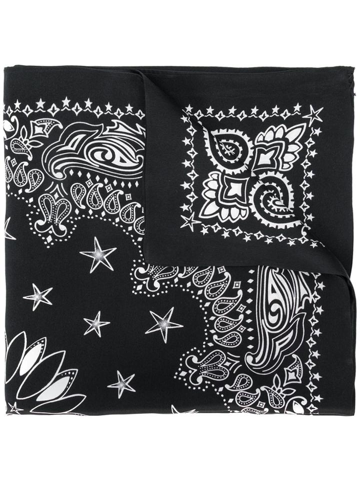 Amiri Silk Bandana - Black