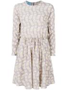 Prada Printed Mini Dress - Pink & Purple