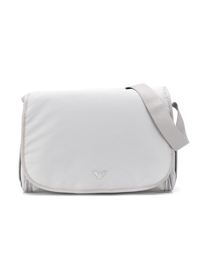 Emporio Armani Kids Grey Baby Changing Bag