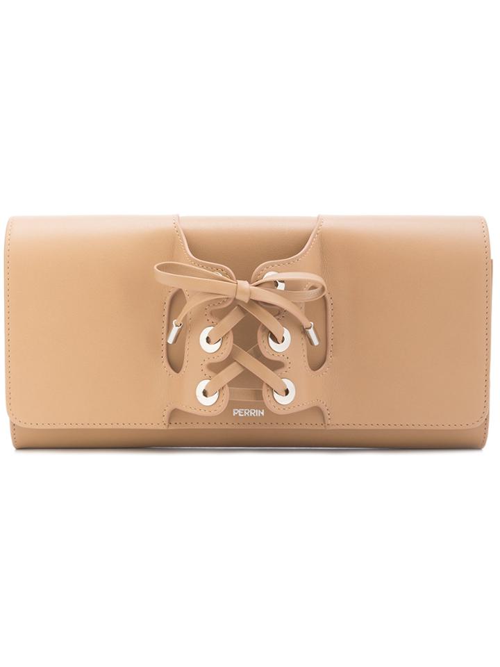 Perrin Paris Le Corset Clutch - Nude & Neutrals