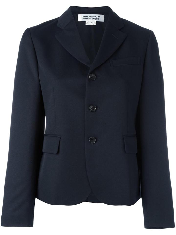 Comme Des Garçons Comme Des Garçons Three Button Blazer - Blue