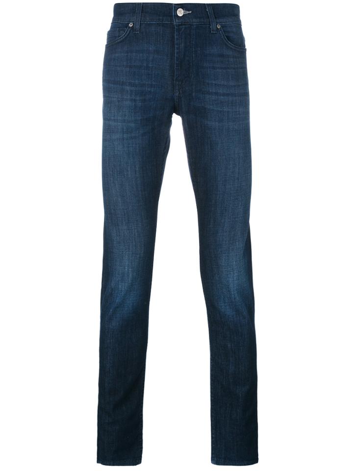 7 For All Mankind Ronnie Slim Fit Jeans - Blue