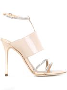 Giuseppe Zanotti Design T-strap Sandals - Nude & Neutrals