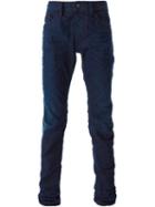 Diesel Thavar Skinny Jeans, Men's, Size: 33/32, Blue, Cotton