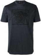 Versace - Logo Print T-shirt - Men - Cotton - L, Blue, Cotton