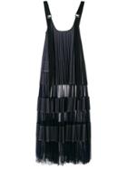 Aviù Pleated Pinafore - Blue