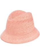 Federica Moretti Small Brim Hat - Pink