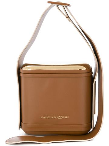 Benedetta Bruzziches Pic-nic Shoulder Bag - Brown