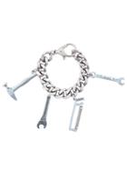Moschino Tool Charm Chainlink Bracelet