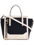 Salvatore Ferragamo - Denim Tote Bag - Women - Cotton/calf Leather - One Size, Blue, Cotton/calf Leather