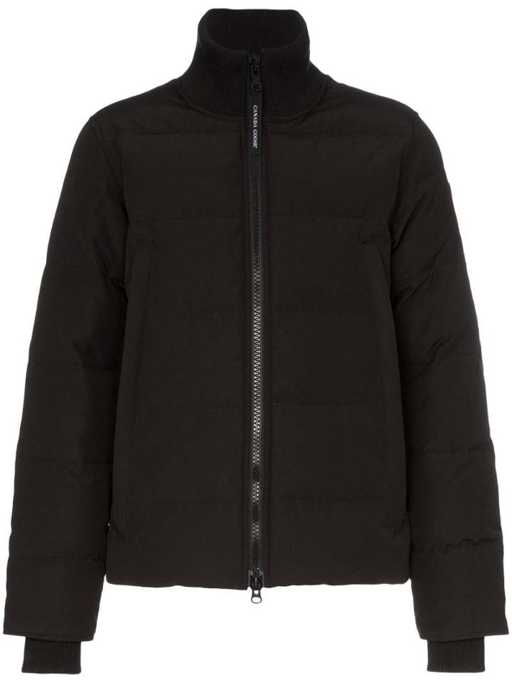 Canada Goose Woolford Feather-down Jacket - Black