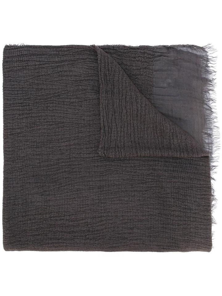 Faliero Sarti 'ciniglina' Scarf, Women's, Brown, Viscose/modal/silk