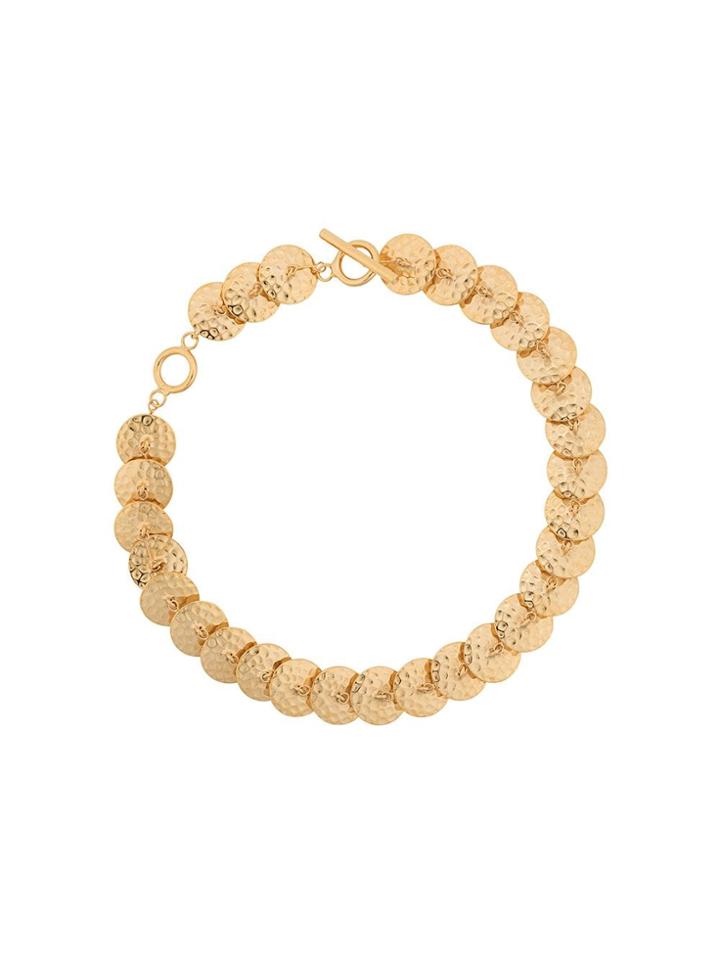 Jil Sander Discs Necklace - Gold